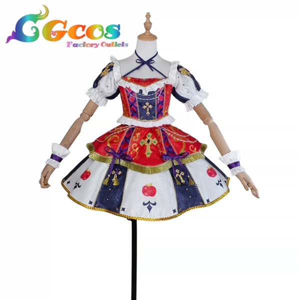 画像1: アイカツ！　氷上スミレ　スノープリンセスコーデ　コスプレ衣装 (1)