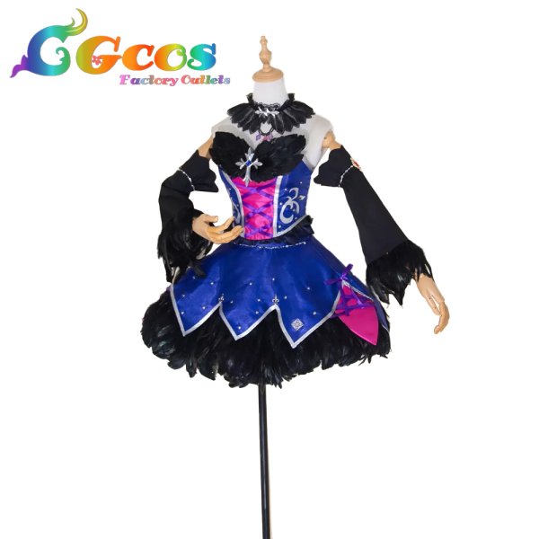 画像2: アイカツ！　氷上スミレ　オディールスワン　コスプレ衣装 (2)