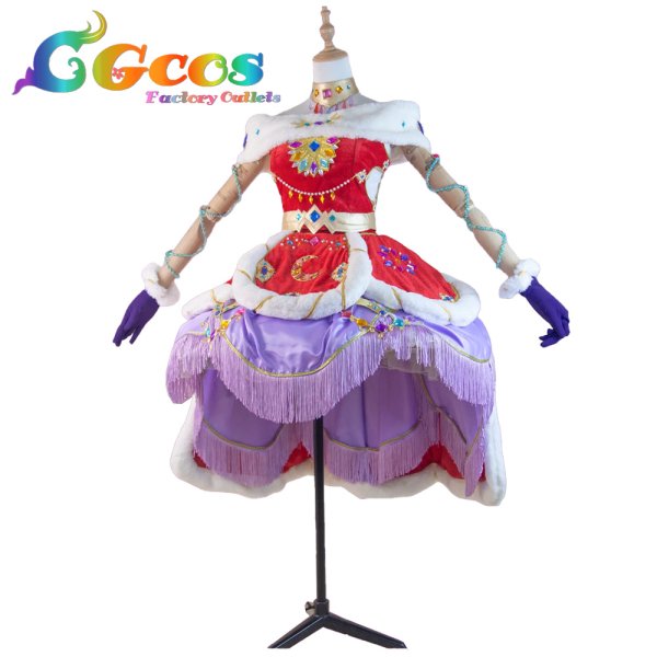 画像2: アイカツ！　神崎美月　ロイヤルムーンコーデ　コスプレ衣装 (2)