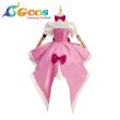 画像3: Go！プリンセスプリキュア　春野はるか(キュアフローラ)　変身後　コスプレ衣装 (3)