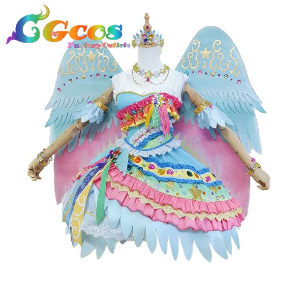 画像1: アイカツ！　星宮いちご　スターフェスティバルコーデ　コスプレ衣装 (1)