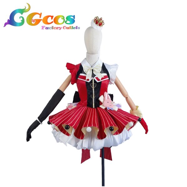 画像1: ラブライブ！蓮ノ空女学院スクールアイドルクラブ　藤島慈　みらくらぱーく！　4thシングル　全方位キュン?　コスプレ衣装 (1)