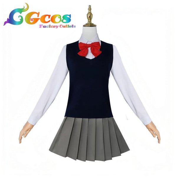 画像1: 2.5次元の誘惑　天乃リリサ　制服　コスプレ衣装 (1)