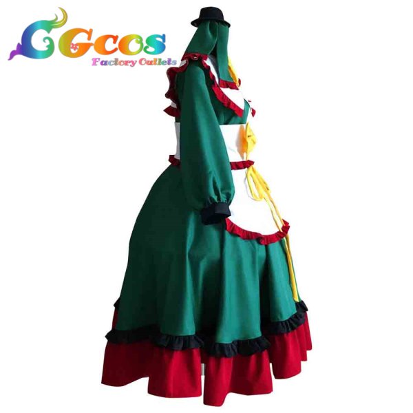 画像3: 東方Project　東方天空璋　丁礼田舞　コスプレ衣装 (3)