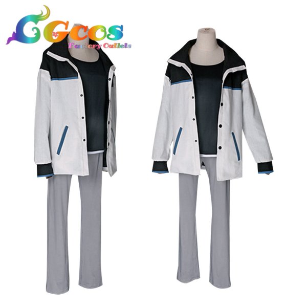 画像2: バーチャルYouTuber VTuber 黛灰 コスプレ衣装 (2)