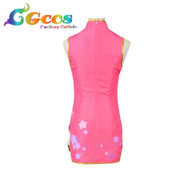 画像2: Fate/kaleid liner プリズマ☆イリヤ イリヤスフィール・フォン・アインツベルン チャイナドレス コスプレ衣装 (2)