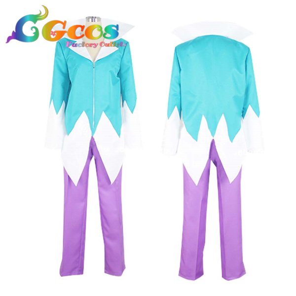 画像2: ポケットモンスター ルビー・サファイア　ミクリ　コスプレ衣装 (2)