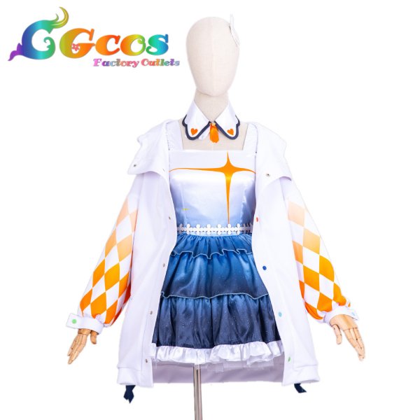 画像3: ラブライブ!スーパースター!! Liella! 始まりは君の空MV 結ヶ丘 澁谷かのん コスプレ衣装 (3)