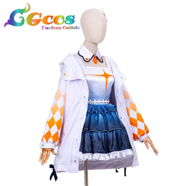 画像5: ラブライブ!スーパースター!! Liella! 始まりは君の空MV 結ヶ丘 澁谷かのん コスプレ衣装 (5)