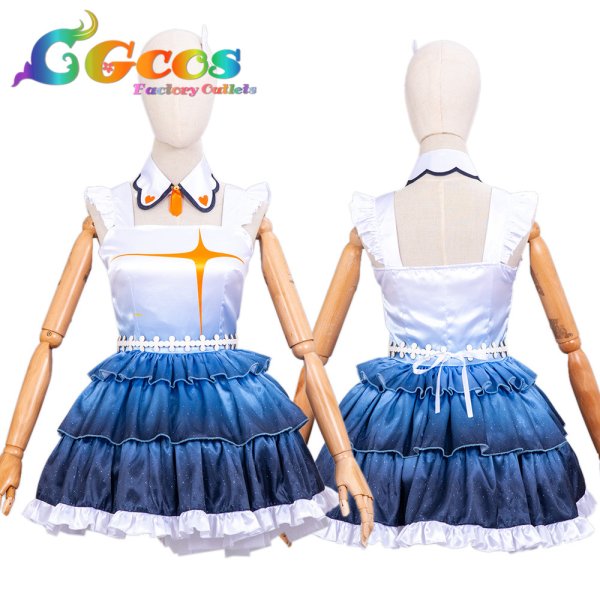 画像2: ラブライブ!スーパースター!! Liella! 始まりは君の空MV 結ヶ丘 澁谷かのん コスプレ衣装 (2)