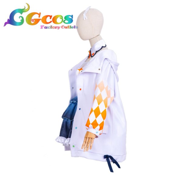 画像6: ラブライブ!スーパースター!! Liella! 始まりは君の空MV 結ヶ丘 澁谷かのん コスプレ衣装 (6)