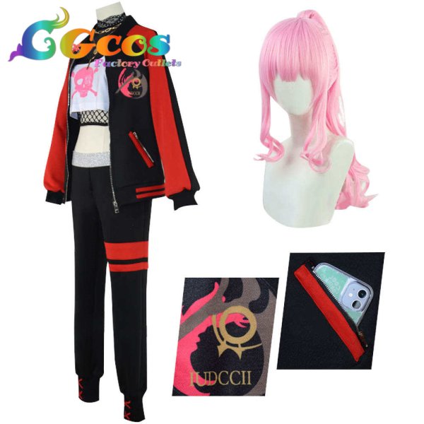 画像3: バーチャルYouTuber VTuber 森美声 コスプレ衣装 (3)