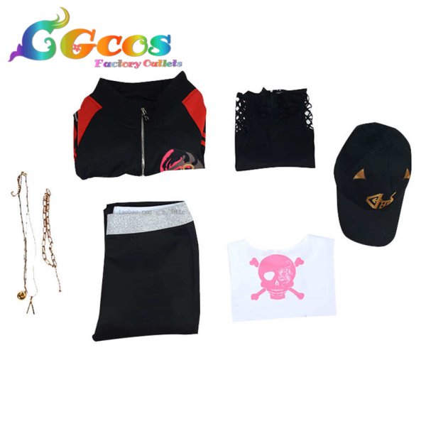 画像5: バーチャルYouTuber VTuber 森美声 コスプレ衣装 (5)