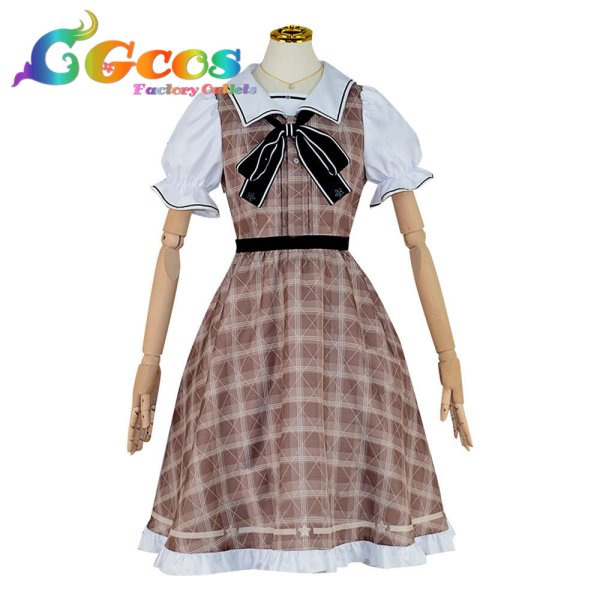 画像2: バーチャルYouTuber VTuber 雪花ラミィ 私服衣装 コスプレ衣装 (2)