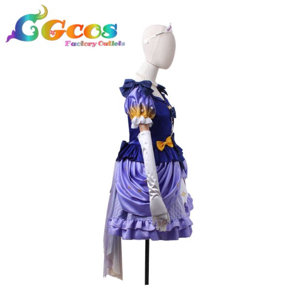 画像2: ラブライブ!スーパースター!! Liella! 平安名すみれ ノンフィクション!! コスプレ衣装 (2)