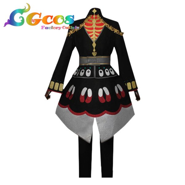 画像2: あんさんぶるスターズ! 影片みか 暗闇の君 コスプレ衣装 (2)