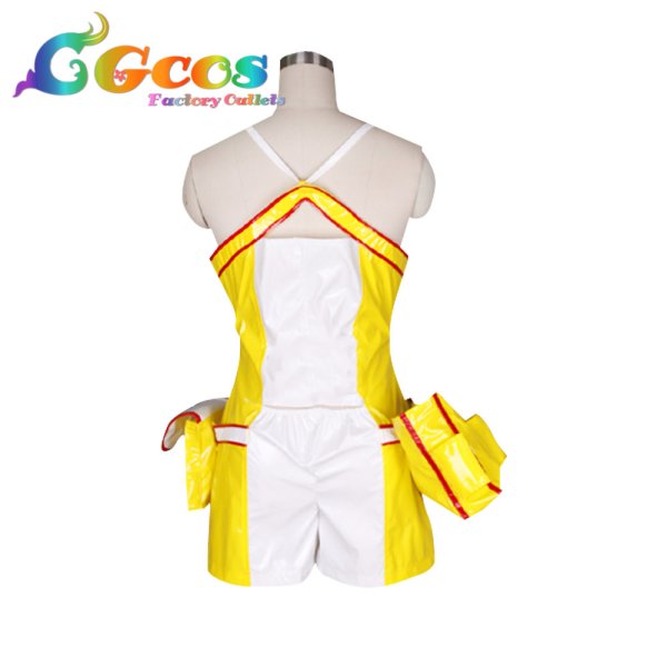 画像3: VOCALOID 鏡音リン レーシングルカ2010ver. Project DIVA extend コスプレ衣装 (3)