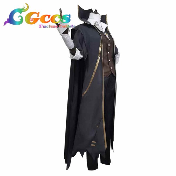 画像2: IdentityV 第五人格 隠者(アルヴァ?ロレンツ) 初期衣装 コスプレ衣装 (2)