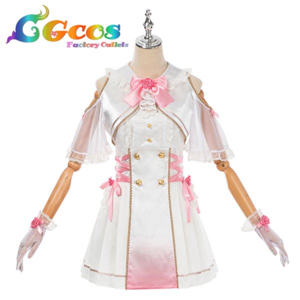 画像18: ラブライブ!虹ヶ咲学園スクールアイドル同好会 5thライブ スクスタ 永遠の一瞬 上原歩夢 中須かすみ 桜坂しずく 三船栞子 朝香果林 宮下愛 エマ・ヴェルデ 鐘嵐珠 コスプレ衣装 (18)