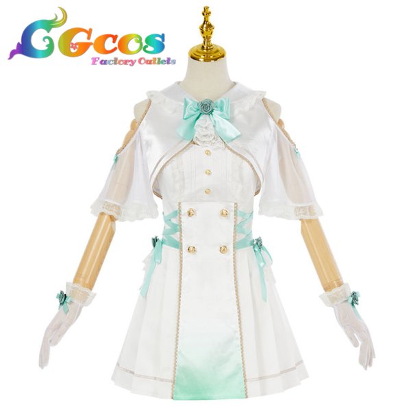 画像20: ラブライブ!虹ヶ咲学園スクールアイドル同好会 5thライブ スクスタ 永遠の一瞬 上原歩夢 中須かすみ 桜坂しずく 三船栞子 朝香果林 宮下愛 エマ・ヴェルデ 鐘嵐珠 コスプレ衣装 (20)