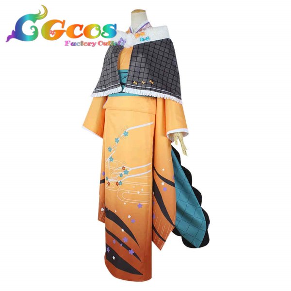 画像2: バーチャルYouTuber VTuber Millie Parfait (ミリー・パフェ) 新年 ニューイヤーボイス2022 コスプレ衣装 (2)