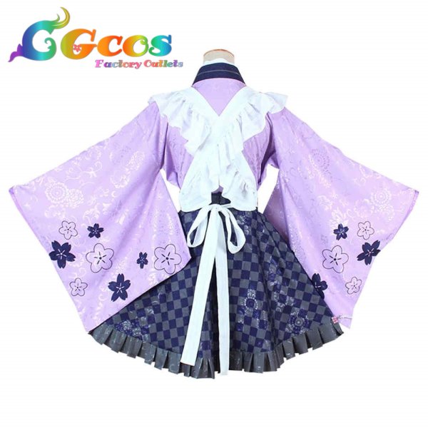 画像4: プロジェクトセカイ カラフルステージ! feat. 初音ミク カフェコラボ 朝比奈まふゆ コスプレ衣装 (4)