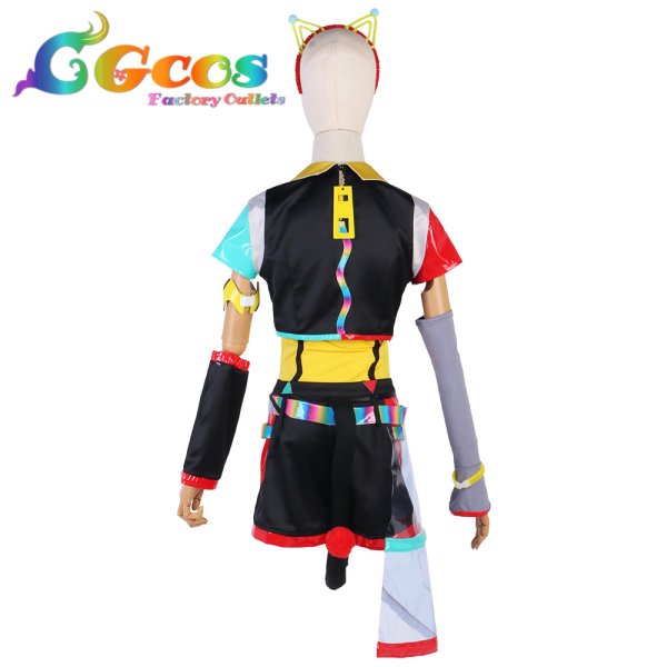 画像3: ラブライブ!スーパースター!! Liella! 米女メイ ビタミンSUMMER! Vitamin SUMMER コスプレ衣装 (3)