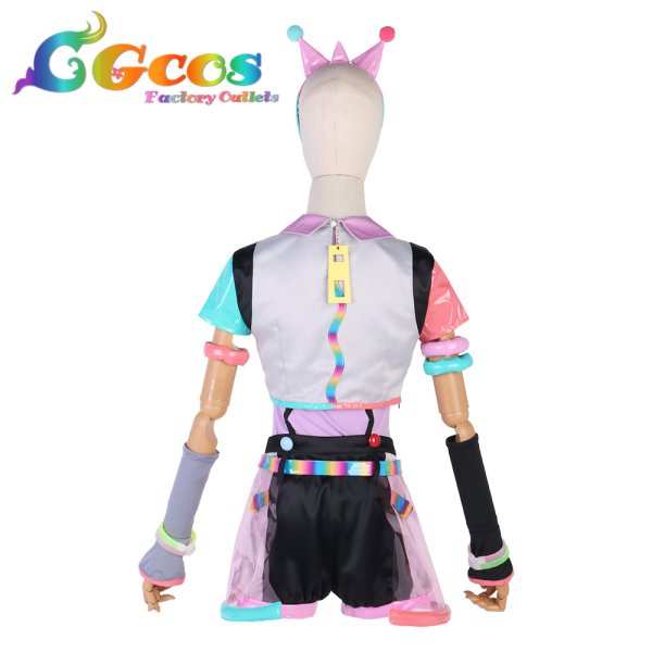 画像3: ラブライブ!スーパースター!! Liella! 嵐千砂都 ビタミンSUMMER! Vitamin SUMMER コスプレ衣装 (3)