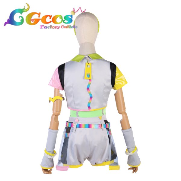 画像3: ラブライブ!スーパースター!! Liella! 桜小路きな子 ビタミンSUMMER! Vitamin SUMMER コスプレ衣装 (3)