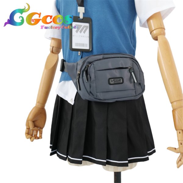 画像6: ブルーアーカイブ 各務チヒロ コスプレ衣装 (6)