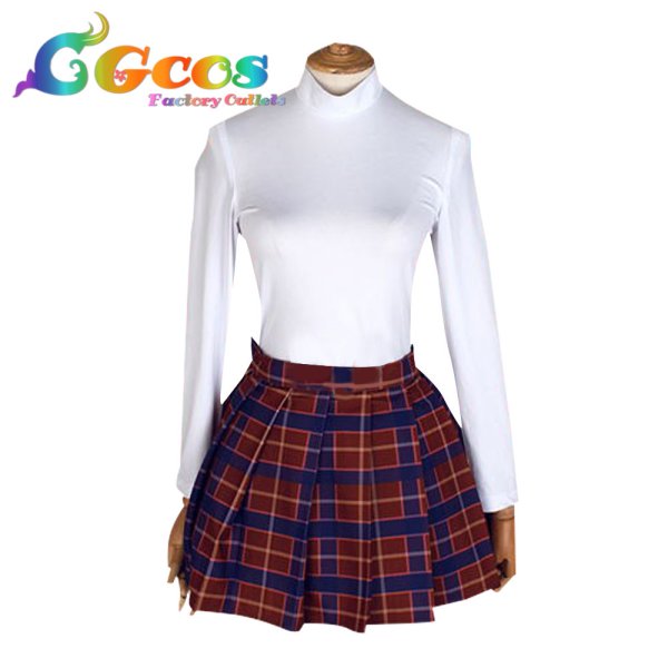 画像2: ラブライブ!サンシャイン!! アクア 津島善子 今日だけの天使 クリスマス編 コスプレ衣装 (2)