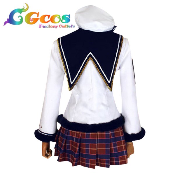 画像3: ラブライブ!サンシャイン!! アクア 津島善子 今日だけの天使 クリスマス編 コスプレ衣装 (3)