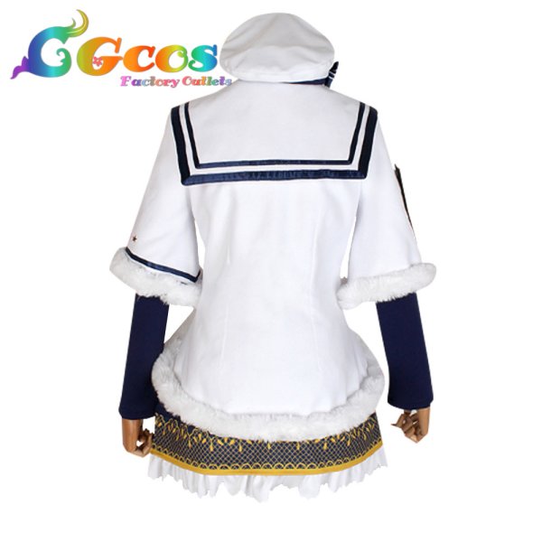 画像2: ラブライブ!サンシャイン!!　アクア　国木田花丸　クリスマス編　コスプレ衣装 (2)