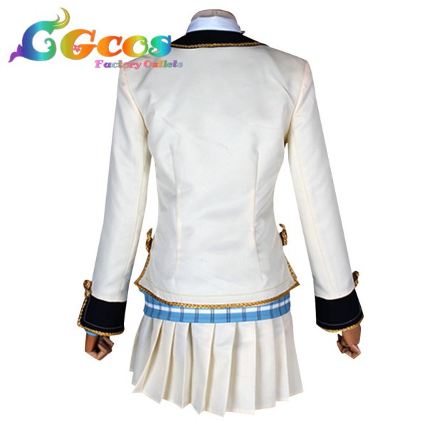 画像4: ラブライブ!サンシャイン!! アクア 渡辺曜 紅葉狩り編 未覚醒 コスプレ衣装 (4)