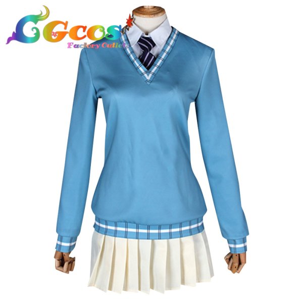 画像2: ラブライブ!サンシャイン!! アクア 渡辺曜 紅葉狩り編 未覚醒 コスプレ衣装 (2)