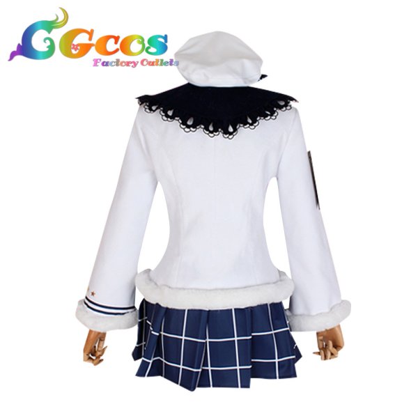 画像3: ラブライブ! サンシャイン!! Aqours 桜内梨子UR クリスマス編Part2 覚醒前 コスプレ衣装 (3)