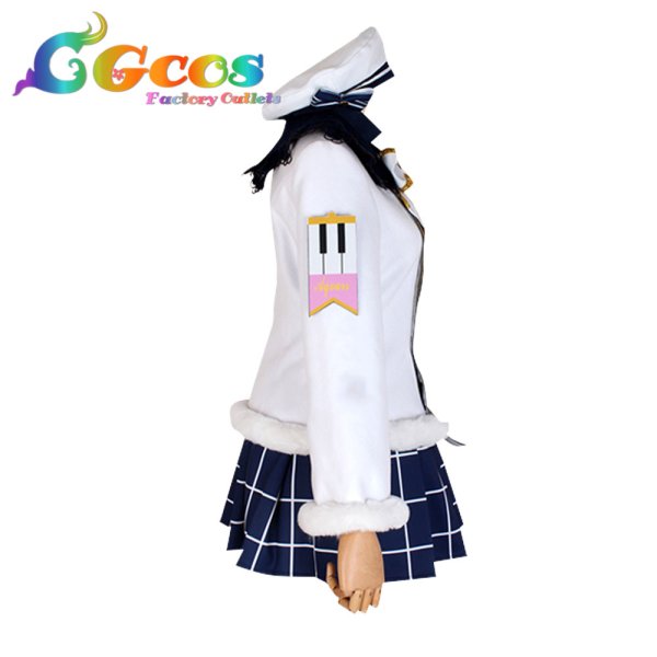 画像2: ラブライブ! サンシャイン!! Aqours 桜内梨子UR クリスマス編Part2 覚醒前 コスプレ衣装 (2)