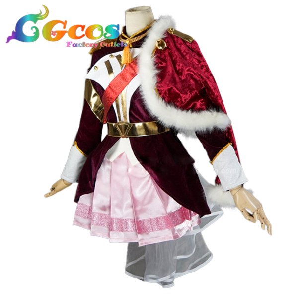 画像2: 少女☆歌劇 レヴュースタァライト 花柳香子 レヴュー服 コスプレ衣装 (2)