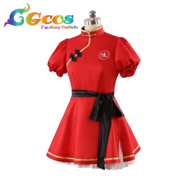 画像2: ブルーアーカイブ　朱城ルミ　幼女　コスプレ衣装 (2)