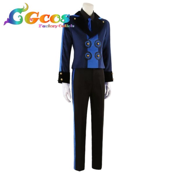 画像3: ペルソナ3　結城理　群青色　コスプレ衣装 (3)