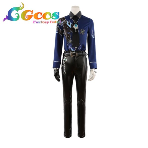 画像3: あんさんぶるスターズ！　クロススカウト・ドミナント／Chaotic　南雲鉄虎　乙狩アドニス　蓮巳敬人　コスプレ衣装 (3)