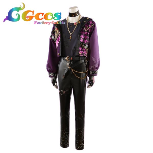 画像3: あんさんぶるスターズ！　ロマンス★歌に乗せるSWING NIGHT　乙狩アドニス　羽風薫　朔間零　大神晃牙　コスプレ衣装 (3)