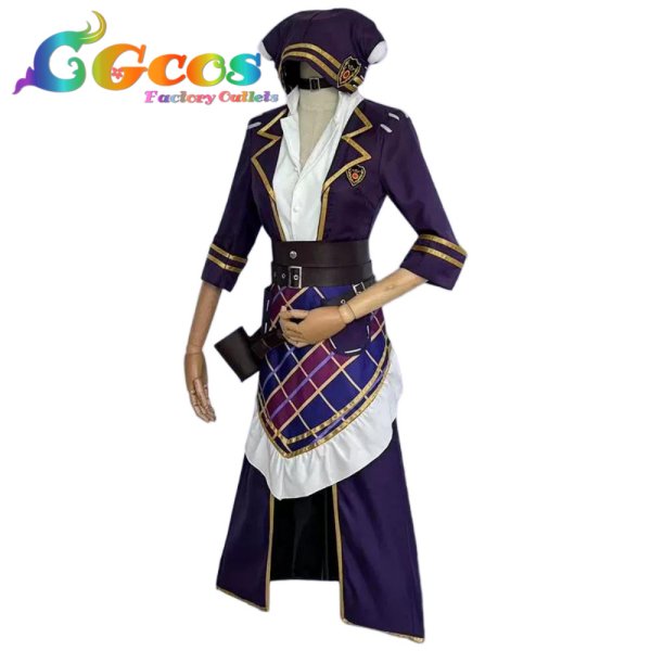 画像3: IdentityV 第五人格　バーメイド(デミ・バーボン)　乾杯　コスプレ衣装 (3)