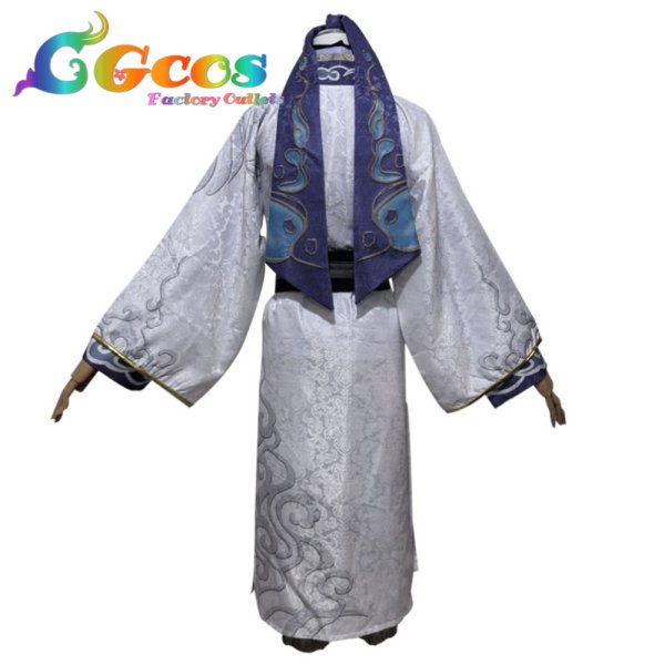 画像3: IdentityV 第五人格　白黒無常(謝必安)　陰陽司公　コスプレ衣装 (3)