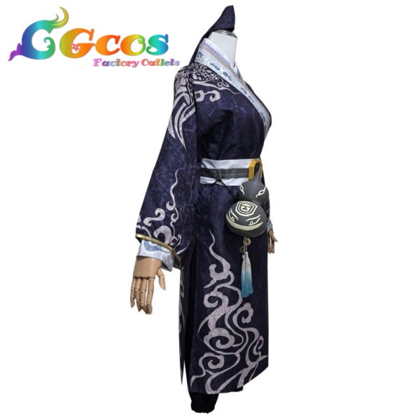 画像5: IdentityV 第五人格　白黒無常(謝必安)　陰陽司公　コスプレ衣装 (5)