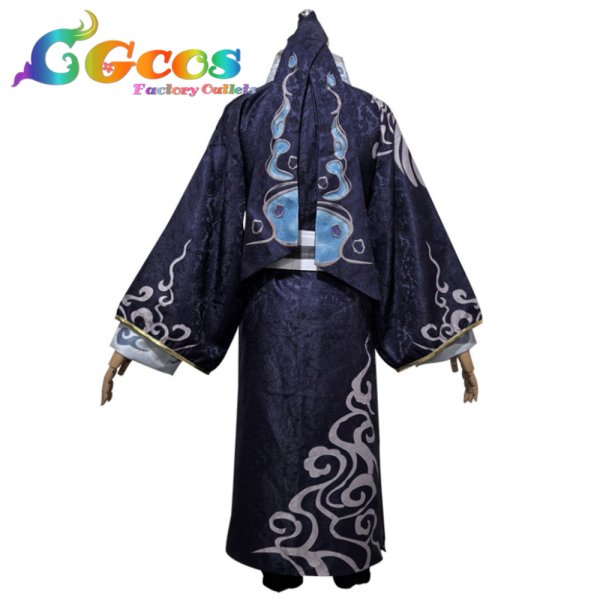 画像6: IdentityV 第五人格　白黒無常(謝必安)　陰陽司公　コスプレ衣装 (6)