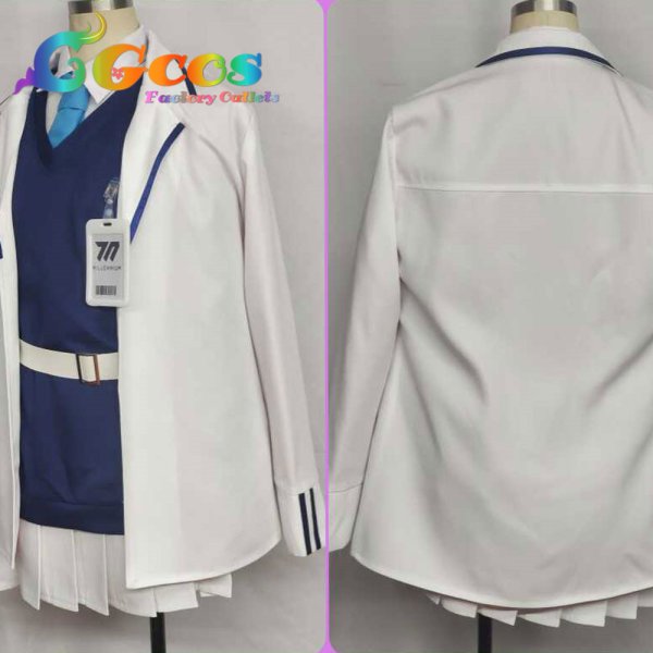 画像2: ブルーアーカイブ　白石ウタハ　コスプレ衣装 (2)