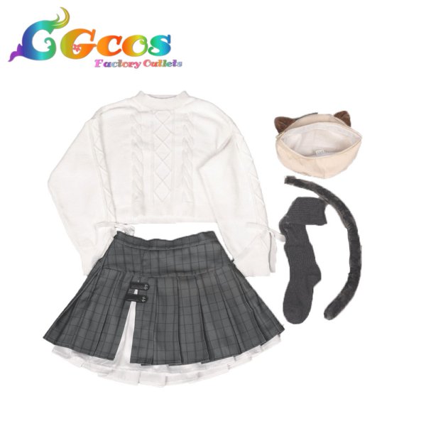 画像4: プロジェクトセカイ カラフルステージ！ feat. 初音ミク　草薙寧々　かわいいを身につけて　コスプレ衣装 (4)