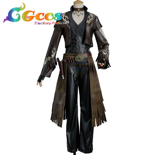 画像1: IdentityV 第五人格　バーメイド(デミ・バーボン)　黒薔薇　コスプレ衣装 (1)