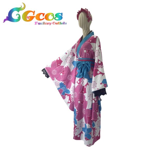 画像2: 勝利の女神：NIKKE　アリス　着物　コスプレ衣装 (2)